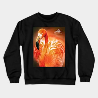 Digital Flamingo Crewneck Sweatshirt